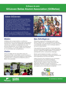 Enfoque de país: GOJoven Belize Alumni Association (GOBelize)