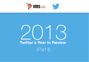 1 Twitters Year in Review