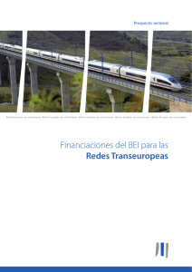 Financiaciones del BEI para las Redes Transeuropeas