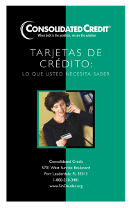 Tarjetas de crédito: Lo que usted necesita saber Los estudios