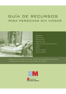 guía de recursos - Fundación San Martín de Porres