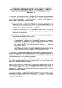 procedimientos 2012 - Puertos del Estado
