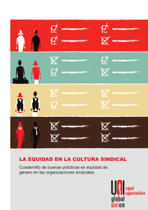 la equidad en la cultura sindical