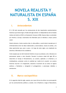 novela realista y naturalista en españa s. xix