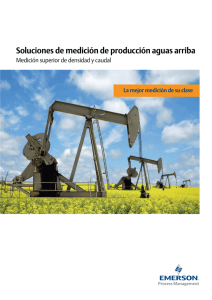 Soluciones de medición de producción aguas arriba