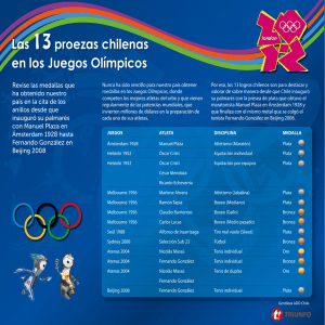 Las 13 proezas chilenas en los Juegos Olímpicos Las 13 proezas