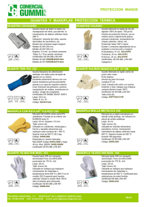 proteccion manos guantes y manoplas proteccion termica