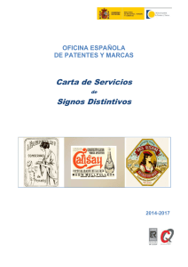 Carta de servicios de signos Distintivos de la Oficina Española de