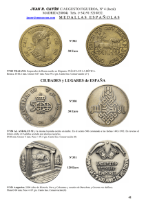 Medallas Españolas 5. Ciudades y Lugares de España