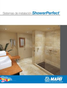 Sistemas de instalación ShowerPerfect