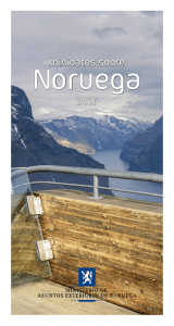 Minidatos sobre Noruega 2015