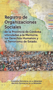 Registro de Organizaciones Redes