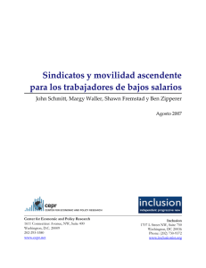 Sindicatos y movilidad ascendente para los trabajadores de bajos