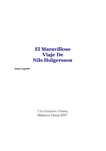 EL MARAVILLOSO VIAJE DE NILS HOLGERSSON