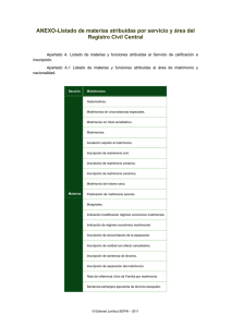 ANEXO-Listado de materias atribuidas por servicio y área del