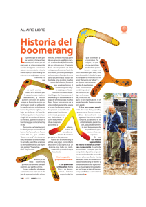 Historia del boomerang