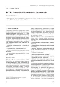 ECOE: Evaluación Clínica Objetiva Estructurada