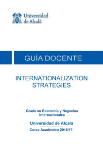 internationalization strategies