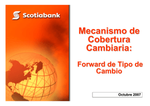 Scotiabank - Mecanismo de cobertura cambiaria