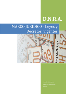 Marco Legal - Leyes y Decretos vigentes