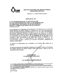 IEDF lNSTITUTO ELECTORAL DEL DISTRITO FEDERAL