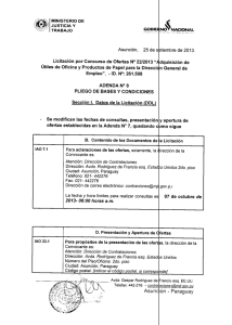 Útiles de Oficina y Productos de Papel para la Direcci n General de