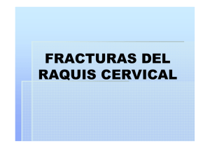 fracturas del raquis cervical