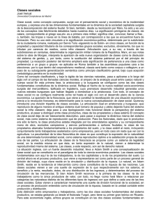 Clases sociales - Universidad Complutense de Madrid