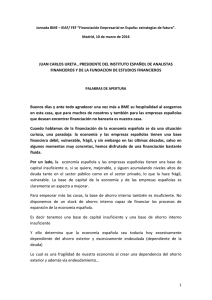 Juan Carlos Ureta - BME: Bolsas y Mercados Españoles