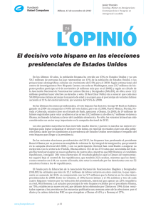 El decisivo voto hispano en las elecciones presidenciales de