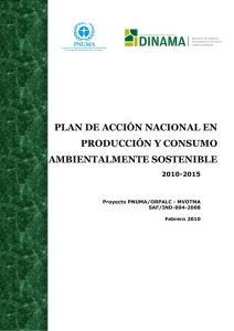 Plan Nacional de Acción en Producción y Consumo