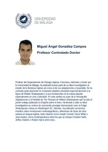 Miguel Ángel González Campos Profesor Contratado Doctor