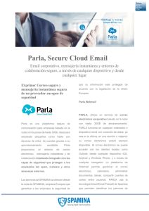 Parla, Secure Cloud Email