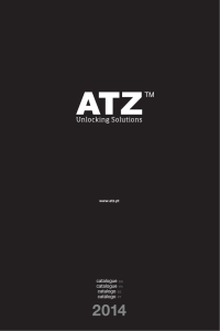 Catalogue - ATZ™ | Unlocking Solutions