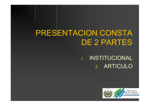 PRESENTACION CONSTA DE 2 PARTES