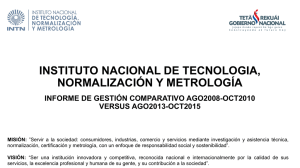 INSTITUTO NACIONAL DE TECNOLOGIA, NORMALIZACIÓN Y