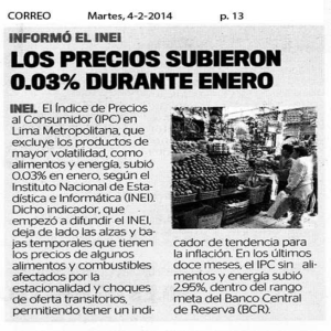 los precios subieron