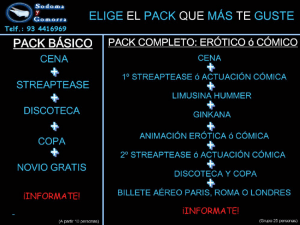 Éom... EL|GE EL PACK QUE MAS TE GUSTE