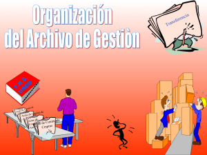 Organización Archivos de Gestión