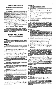 DECRETO LEGISIA`I&Iuml;VD N` 769 EL PRESIDEH`E DE LA REPUBU&Uuml;