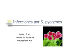 Infecciones por S. pyogenes