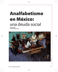 Analfabetismo en México