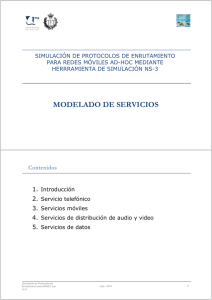 modelado de servicios