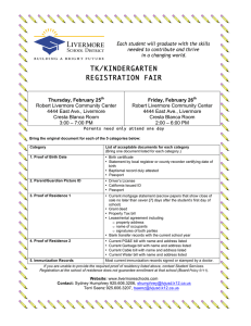 tk/kindergarten registration fair