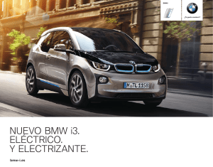 NUEVO BMW i  . ELÉCTRICO. Y ELECTRIZANTE.