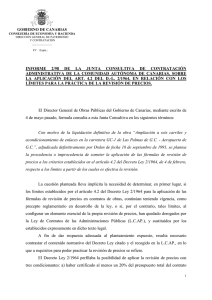 informe 2/98 de la junta consultiva de contratación administrativa de