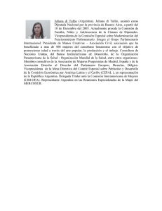 Juliana di Tullio - Comisión Económica para América Latina y el