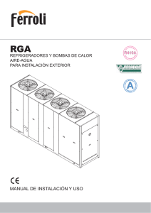 Manual de uso instalacion RGA HE