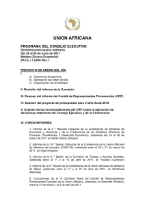 UNION AFRICANA - Guinea Ecuatorial