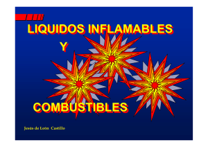y liquidos inflamables combustibles